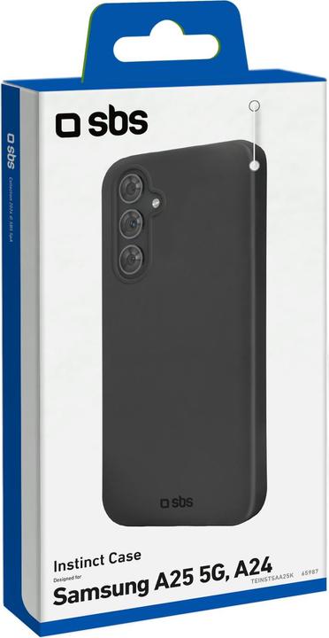 Produktbild SBS Instinct Cover für Samsung Galaxy A25 5G schwarz (Samsung Galaxy A25 5G)