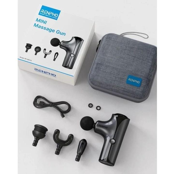 Actual product image Renpho Mini Massage Gun (5 Steps, 240 min)