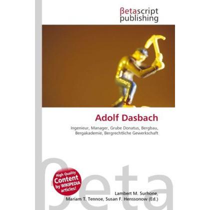 Adolf Dasbach, Ratgeber