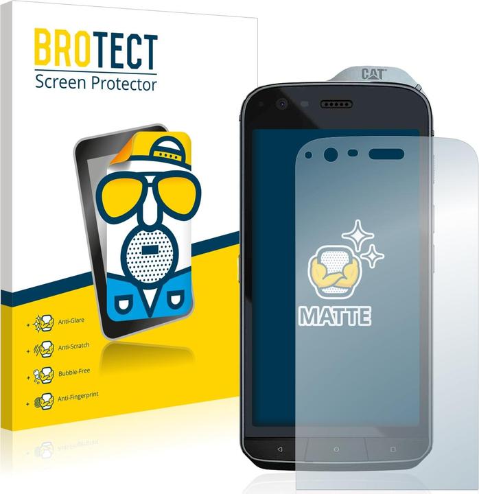 Produktbild BROTECT Entspiegelungs-Schutzfolie Displayschutz Matt (2 Stück, CAT S61)