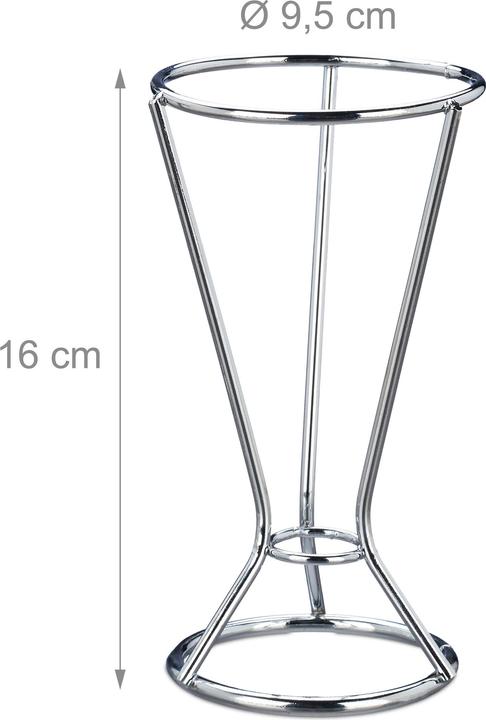 Produktbild Relaxdays 4x Pommeshalter