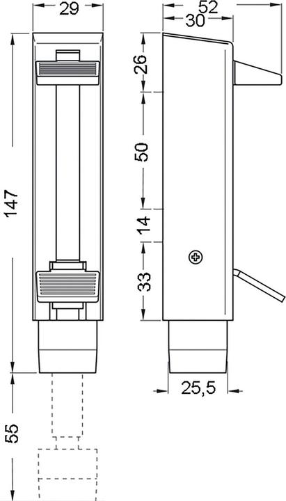 Actual product image Dormakaba Door holder