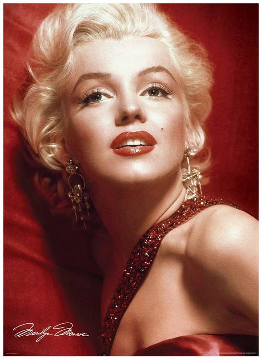Immagine prodotto Eurographics Ritratto di Marilyn Monroe in rosso (1000 pezzi)