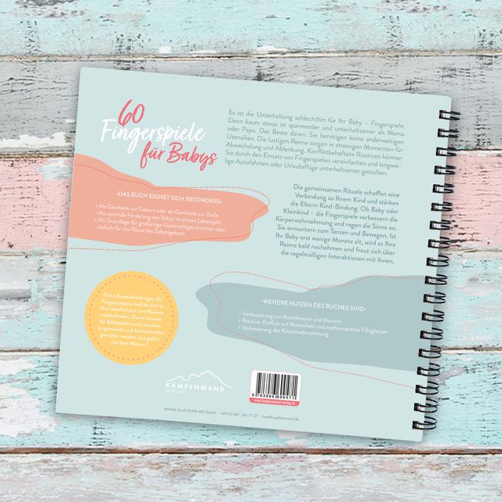 Immagine prodotto 60 Fingerspiele für Babys (Tedesco, Brigitte Loenhard, 2022)