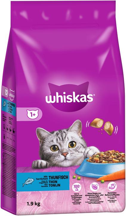 Actual product image Whiskas Adult 1+ With tuna (Adult, 1 pcs., 1900 g)