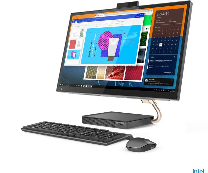 Produktbild Lenovo IdeaCentre AIO 5 (512 GB, 16 GB, Intel Core i7-11700T, GeForce RTX 3050)