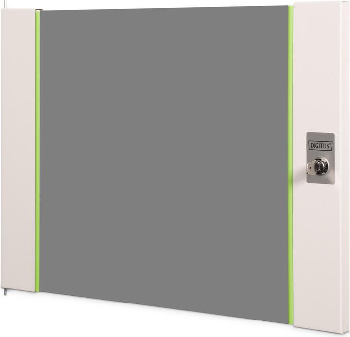 Actual product image Digitus DN-19 D-09-U Front door for 9U wall mounting cabinets (9 RU, 19 inch rack)