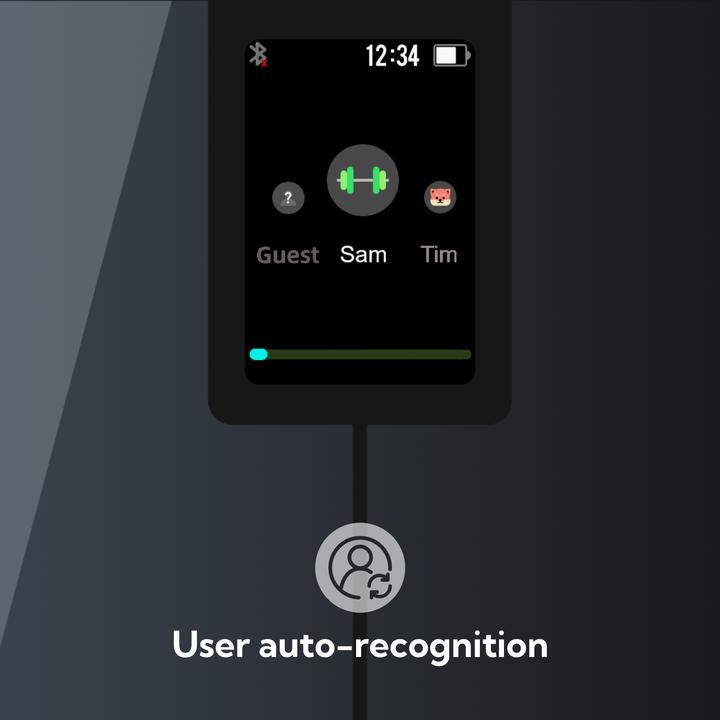 Actual product image Noerden SENSORI+ Smarte Personenwaage Wi-Fi + BT schwarz