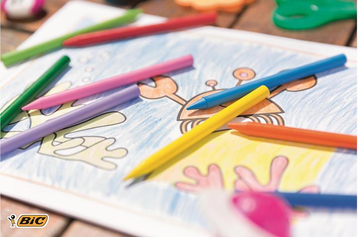 Produktbild Bic Kids Plastidecor Farbe Kreide (12x)