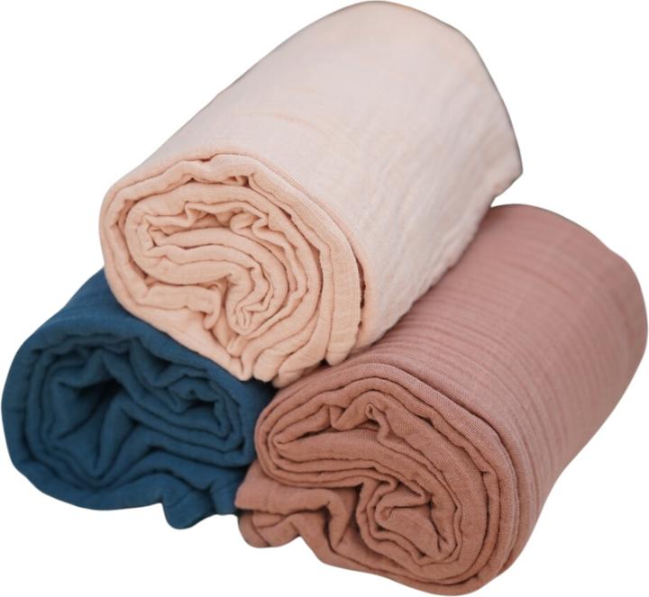 Produktbild Beberotti Organic Musselin Wickeldecke (120 cm, 120 cm)