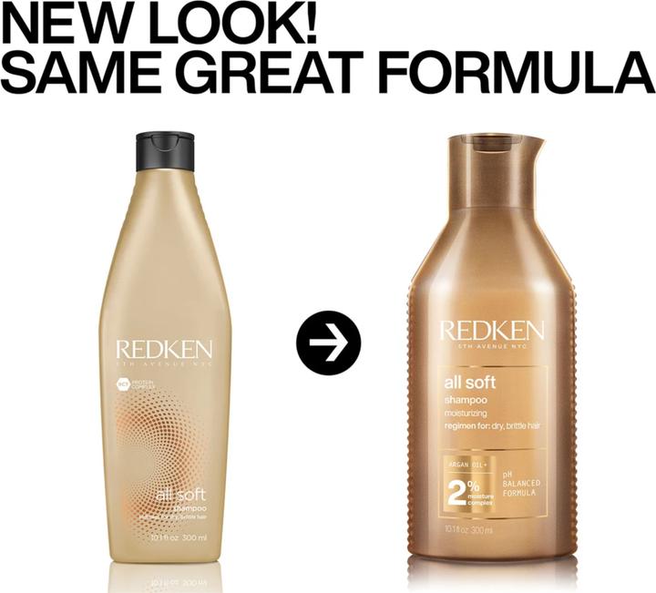 Produktbild Redken All Soft (300 ml, Flüssiges Shampoo)