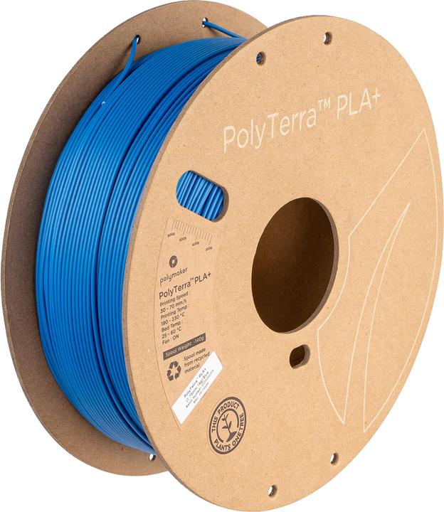 Produktbild Polymaker PolyLite PLA Grey 1.75mm 3kg (PLA, 1.75 mm, 3000 g, Grau)