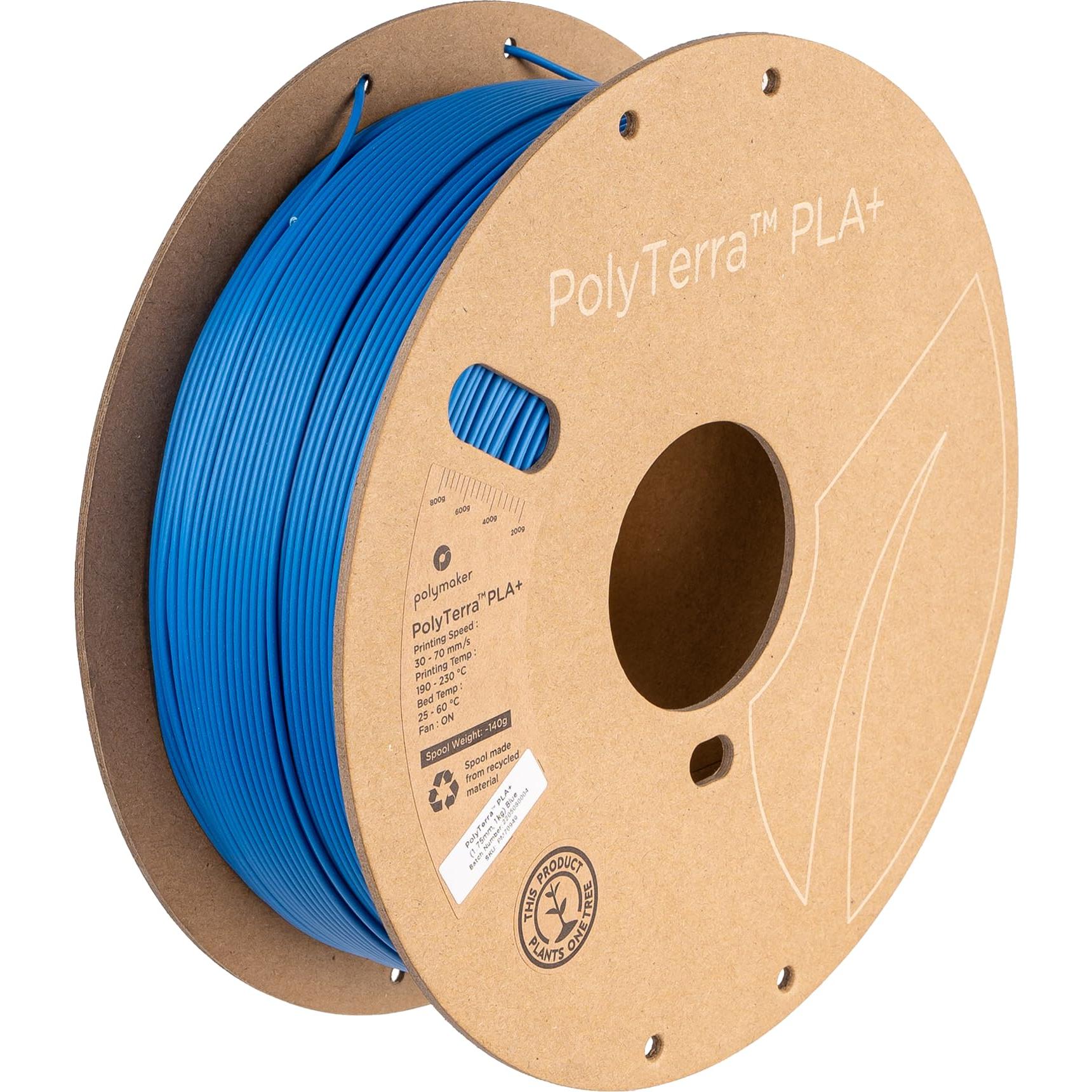 Thumbnail - Polymaker PolyLite PLA Grey 1.75mm 3kg (PLA, 1.75 mm, 3000 g, Grau), 3D Filament, Grau