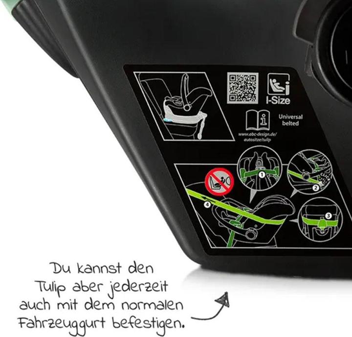 Actual product image ABC Design Tulip (Baby car seat, ECE R129/i-Size Standard)