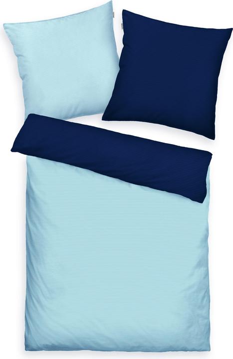 Tom Tailor Dark Navy/Sky (Bedding set, 70 x 90 cm, 140 x 200 cm)