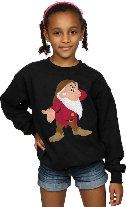 Produktbild Disney Snow White And The Seven Dwarves Classic Grumpy Sweatshirt Mädchen (140, 146)