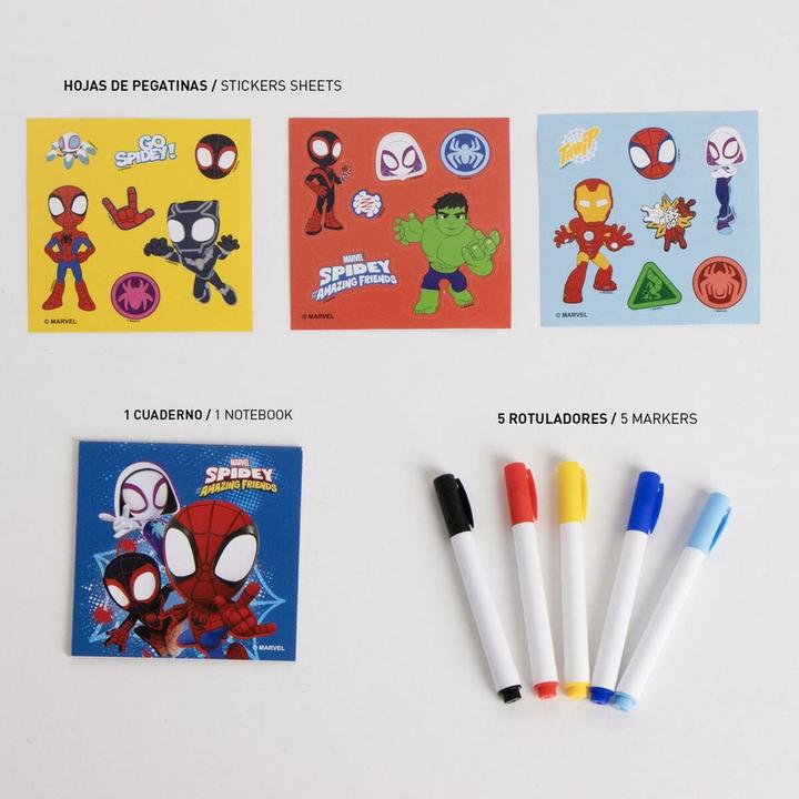 Produktbild Cerdá Marvel Spidey Amazing Friends Diy backpack set