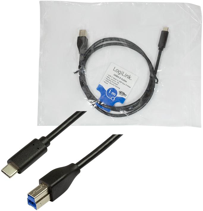 Image du produit LogiLink Câble USB (1 m, USB 3.0)