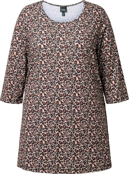Produktbild Ulla Popken Longshirt, A-Linie, Rundhals, 3/4-Arm (56)