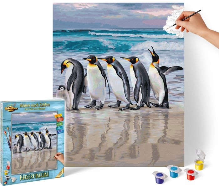 Produktbild Schipper Malen nach Zahlen - Kaiserpinguine