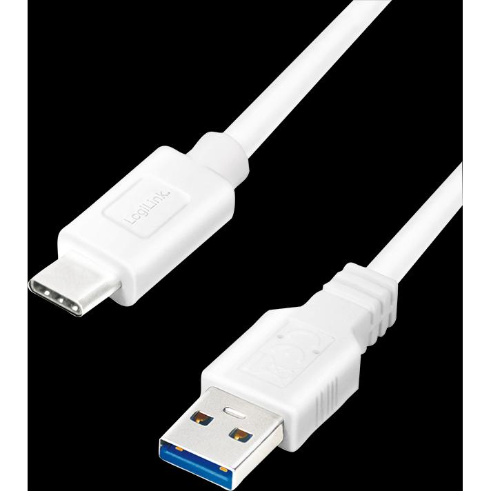 LogiLink USB C – USB A (0.15 m, USB 3.0), USB Kabel