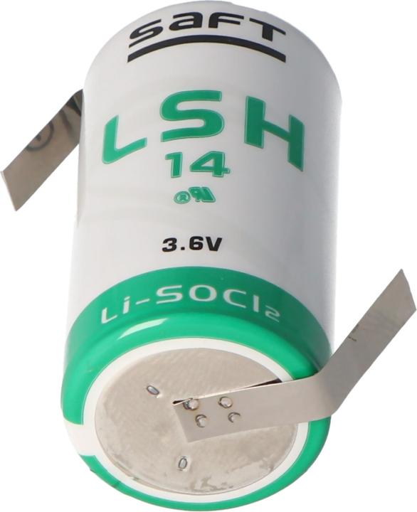 Image du produit Saft Batterie LSH14CNR avec étiquettes à souder en forme de Z (1 pcs, Spécifique à l'appareil, 5500 mAh)
