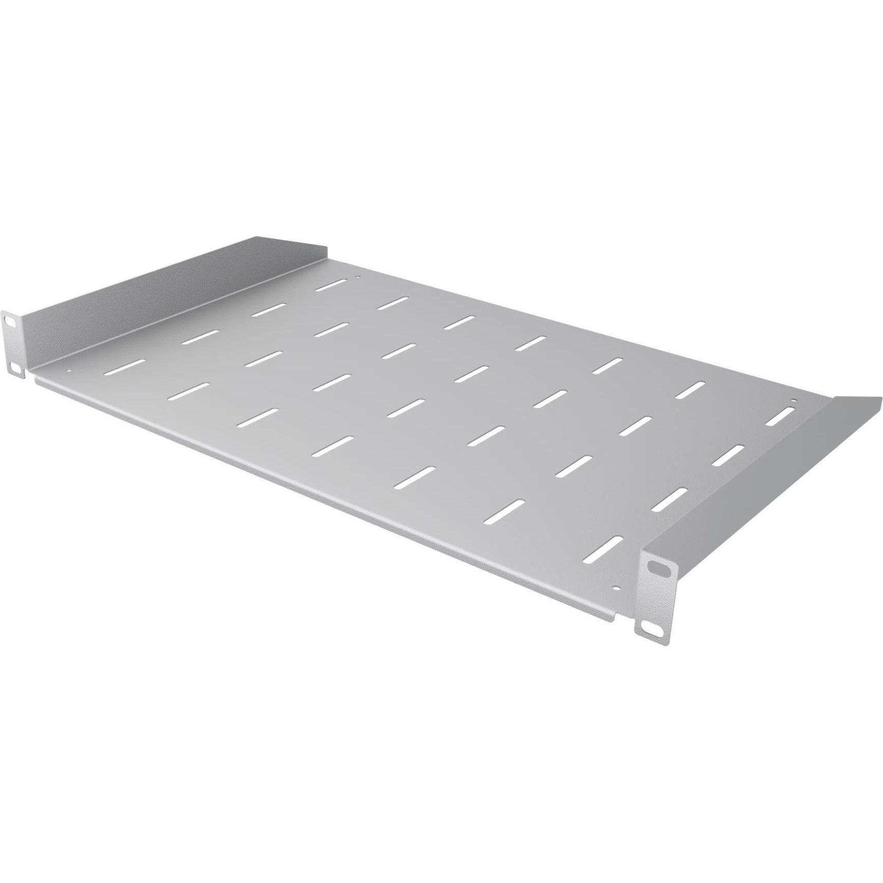 Stalflex Scaffale rack 19" 1U grigio RSF19-1U-300G, Accessori per armadio rack, Grigio