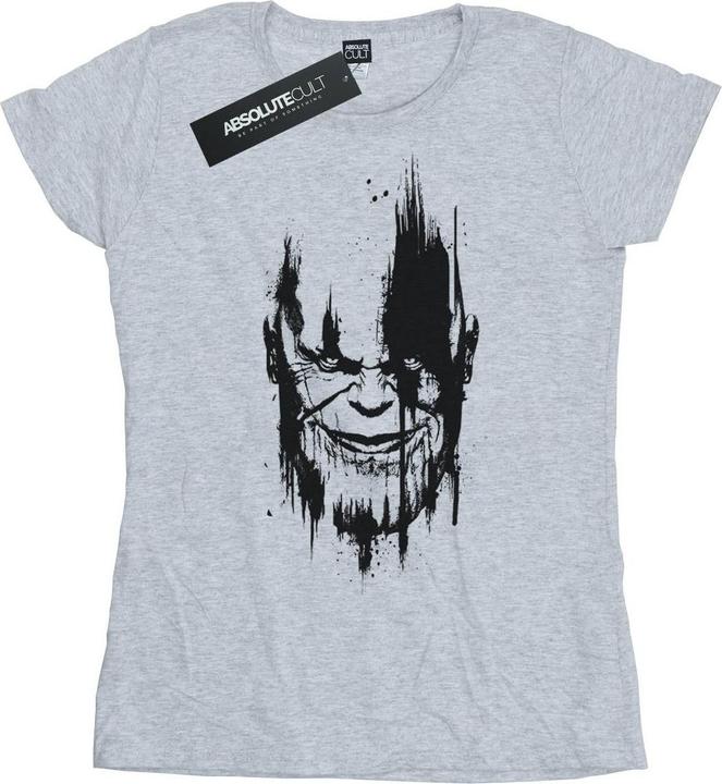 Image du produit - T-shirt AVENGERS INFINITY WAR THANOS FACE - Femme (M)