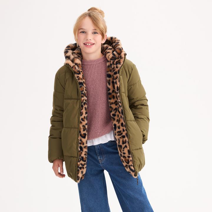Actual product image La Redoute Collections Warme wendbare Steppjacke mit Kapuze (116)