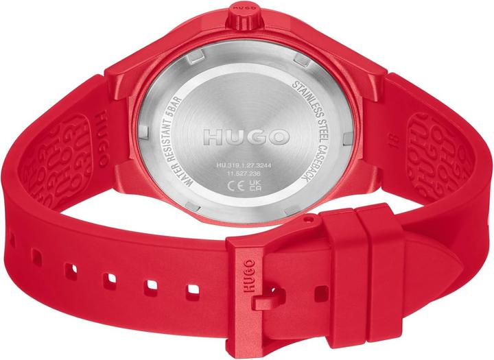 Image du produit Hugo Boss Hugo Lit For Him Rote Herrenuhr 1530346 + BOX (Montre analogique, 42 mm)