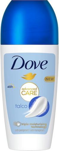 Produktbild Dove Advanced Care Talc Deodorant Roll On 48 Hours 50ml (50 ml)
