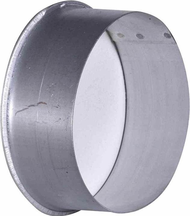 Actual product image FireFix A120/K FAL Stovepipe capsule/wall lining cover, ø 120 mm-for 0.6 mm thick stovepipes, silver
