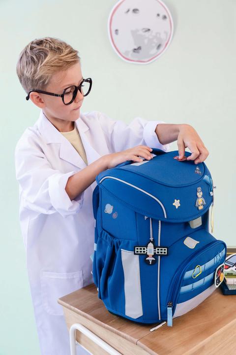 Produktbild Lässig Schulranzen-Set 6-tlg. Slim Unique dark blue (21 l)