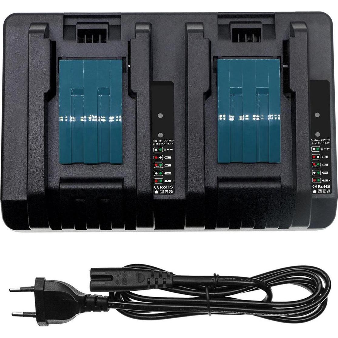CoreParts, Werkzeugakku + Ladegerät, Charger for Makita Power