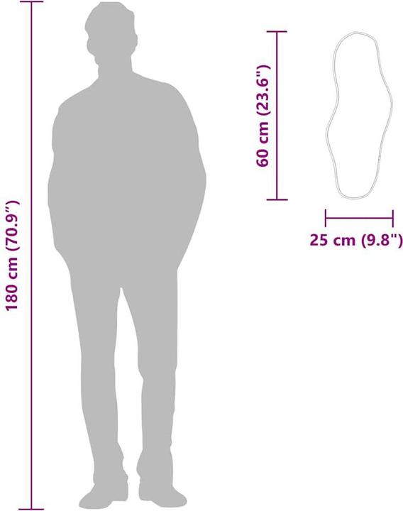 Produktbild vidaXL Gastone (60 x 25 cm)