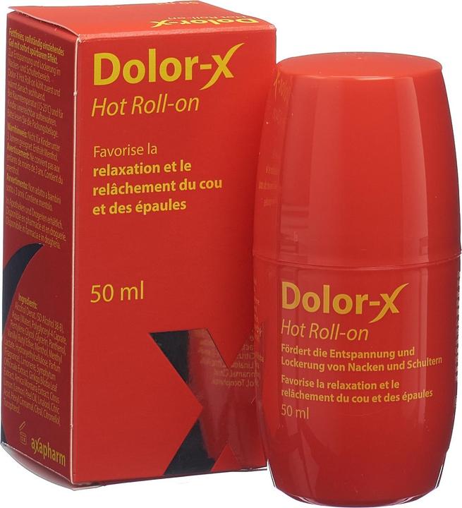 Actual product image Dolor-X Hot roll-on gel (1 x, 50 ml, 90 g)