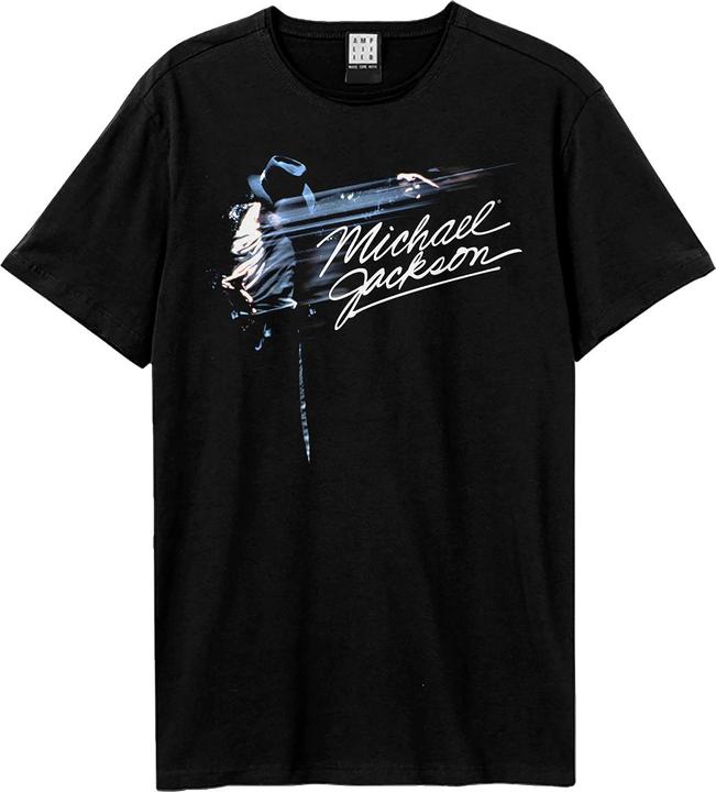 Actual product image Amplified Unisex Adult King Of Pop Michael Jackson T-Shirt (XXL)