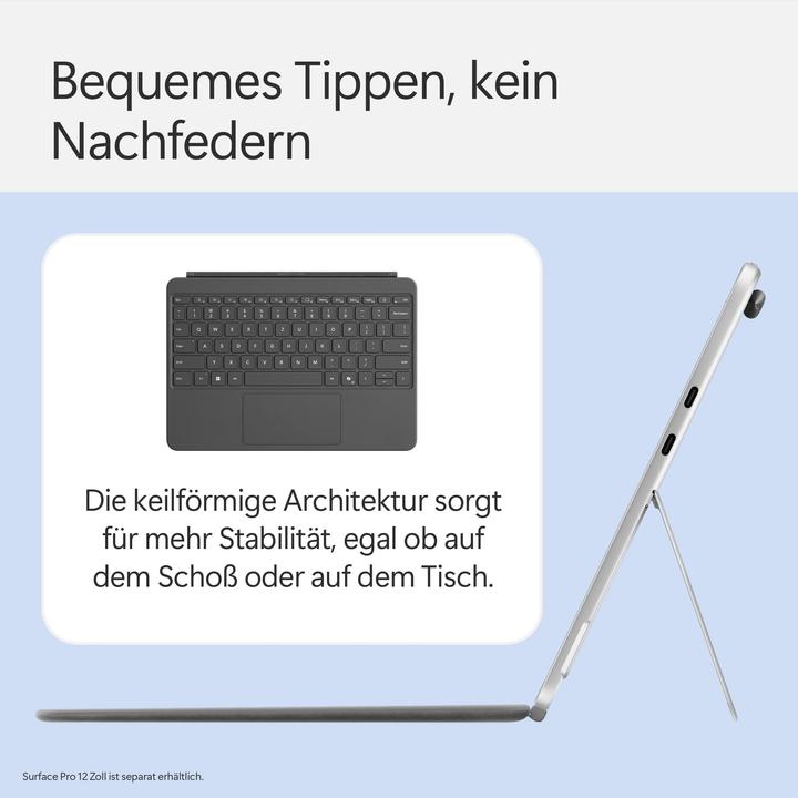 Actual product image Microsoft Surface Pro 12-inch Keyboard with Slim Pen (Germany, Docking)