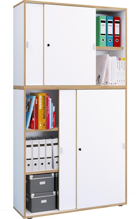 Produktbild VCM Büroschrank Schiebetüren Salia 5f B100