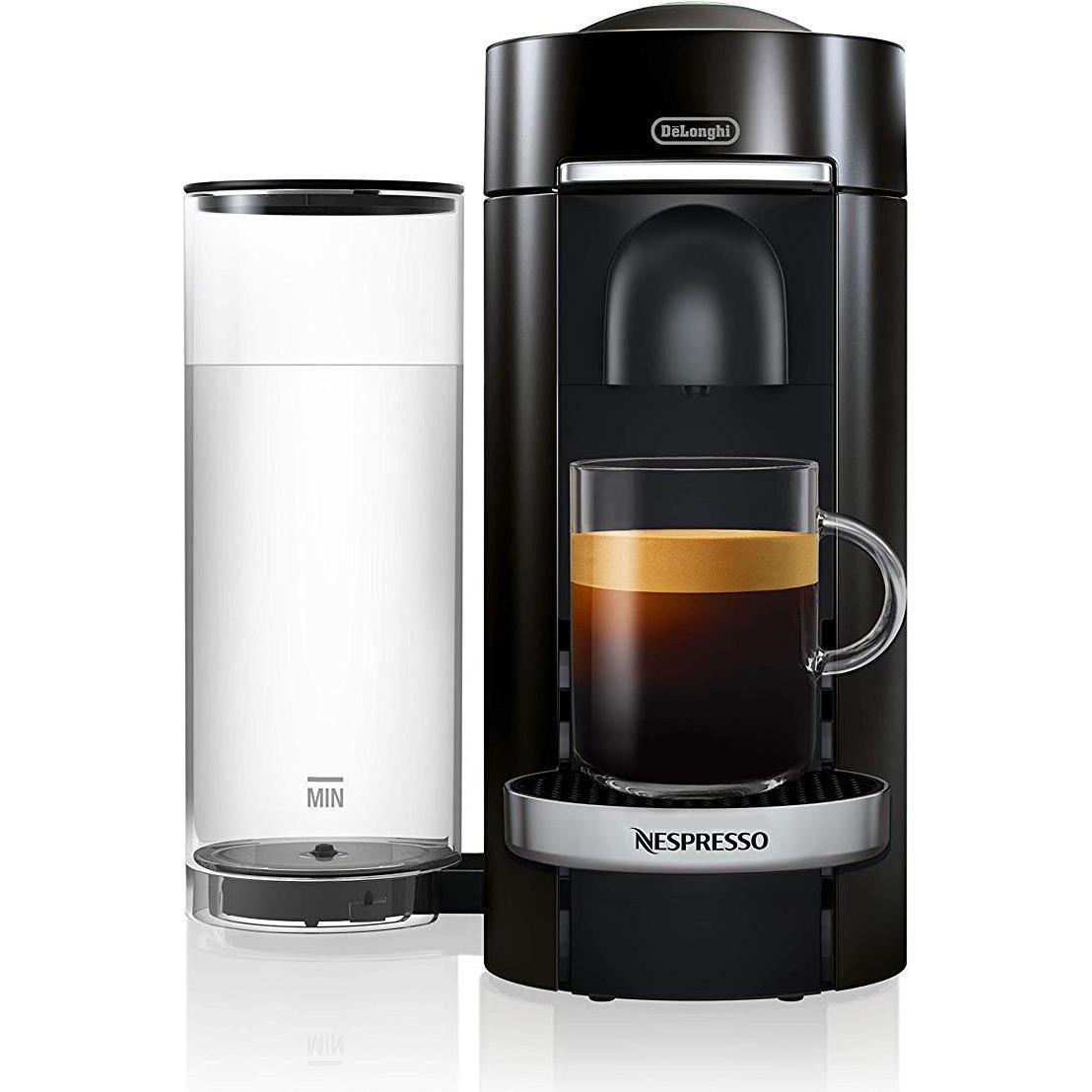 De'Longhi Nespresso Vertuo Plus, Kapselmaschine, Schwarz