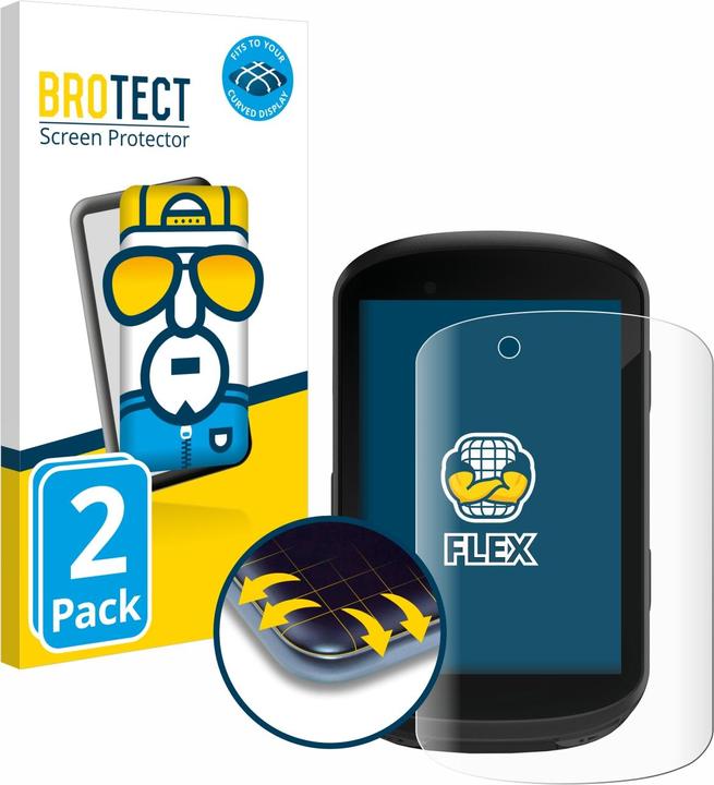 Actual product image BROTECT Full-Cover Protector (2 Piece, Garmin Edge 830)