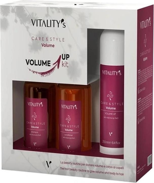 Immagine prodotto Vitality's Vit Care And Style Volume Up Kit (Set per la cura dei capelli)