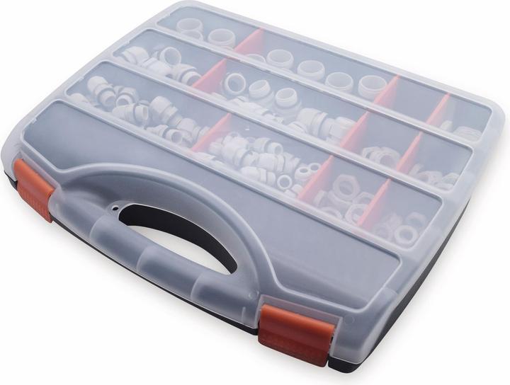 Actual product image Quadrios Cable gland assortment, - PG, 224 pieces