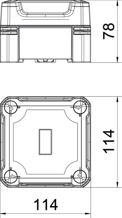 Produktbild OBO Bettermann Leergehäuse