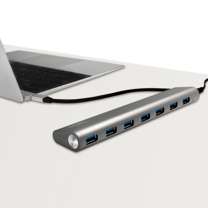 Produktbild LogiLink UA0310 (USB-C, 7 Ports)