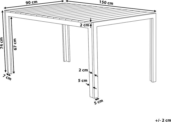 Produktbild Beliani Como