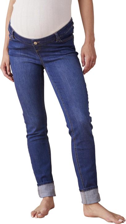 Actual product image Envie de Fraise Skinny-Umstandsjeans, Seamless-Bund WATERLESS, Bundweite verstellbar (Frequency band 38 (2600 MHz))