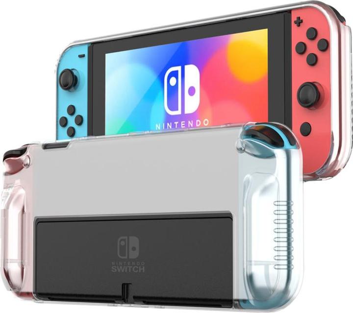 Actual product image VR Shinecon Protective cover for Nintendo Switch OLED Transparent Series (Switch OLED)