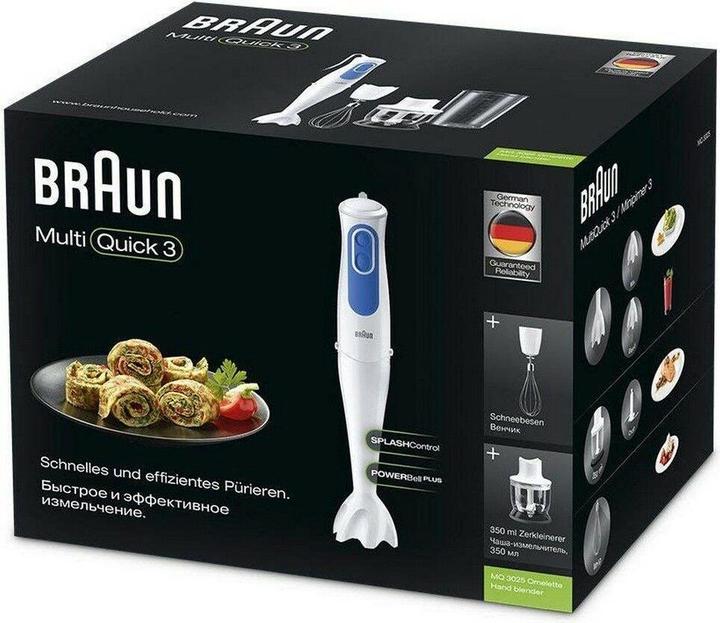 Actual product image Braun Mq3025wh