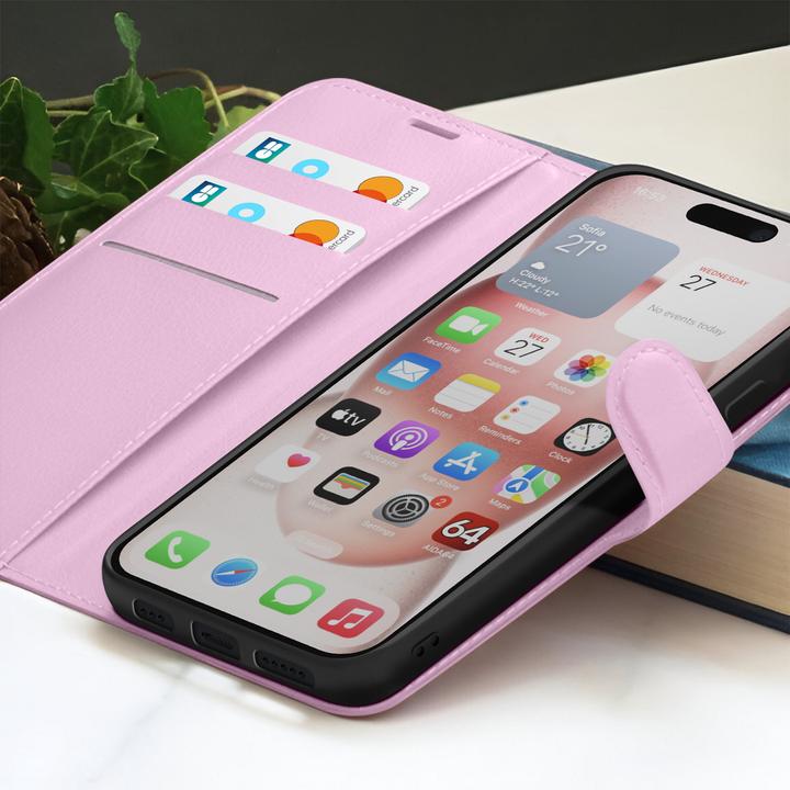 Produktbild Zanaé Klappetui iPhone 15 mit Ständer (Apple iPhone 15)
